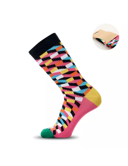 Funny patterned socks FUNNY L