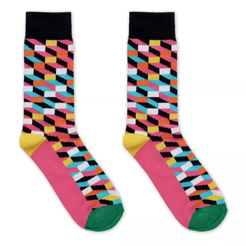 Funny patterned socks FUNNY L