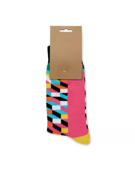 Calcetines estampados alegres FUNNY L