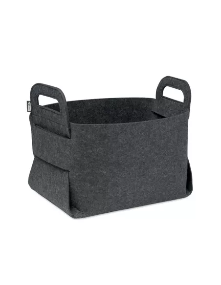 Cesta plegable de fieltro RPET FIALAN