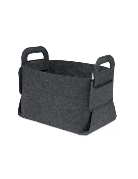 Cesta plegable de fieltro RPET FIALAN
