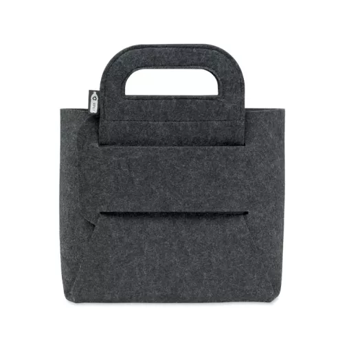 Foldable RPET felt basket FIALAN