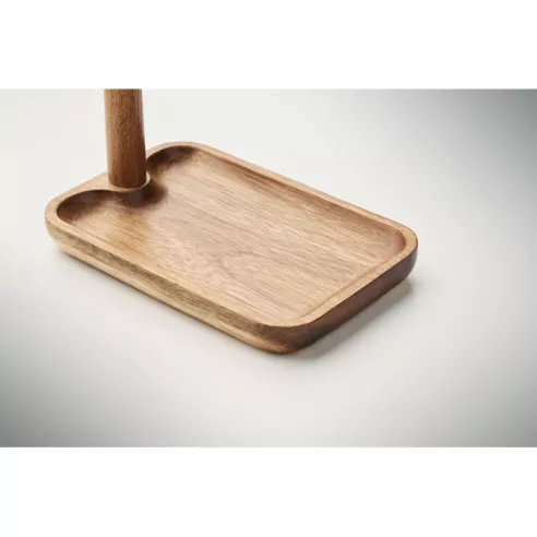Acacia wood key tray holder BRANCA
