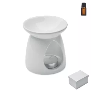 Quemador de vainilla con vela SAGRADA