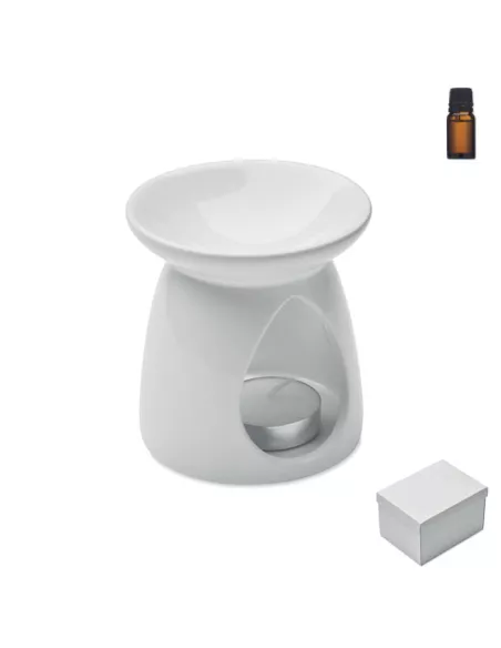 Quemador de vainilla con vela SAGRADA