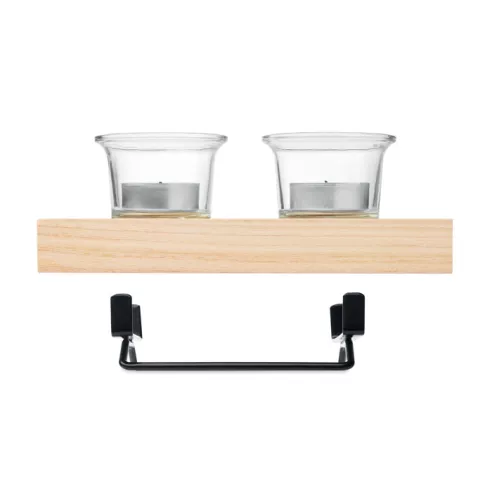 Porta velas con soporte IRONDLE