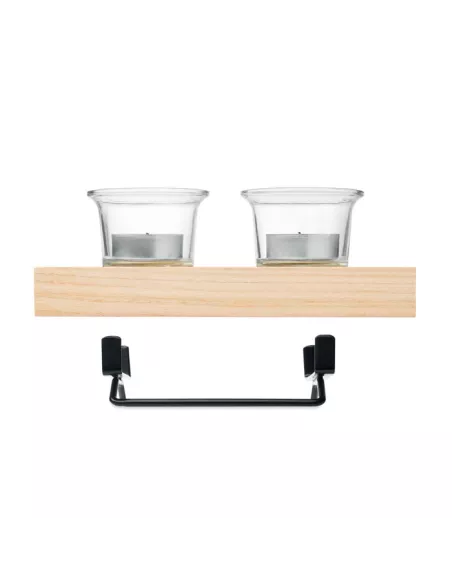 Tea light holder set with stand IRONDLE