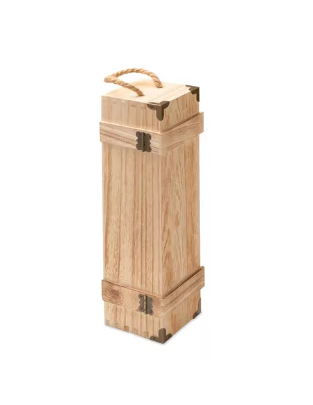 Paulownia wood wine gift box VINBOX +