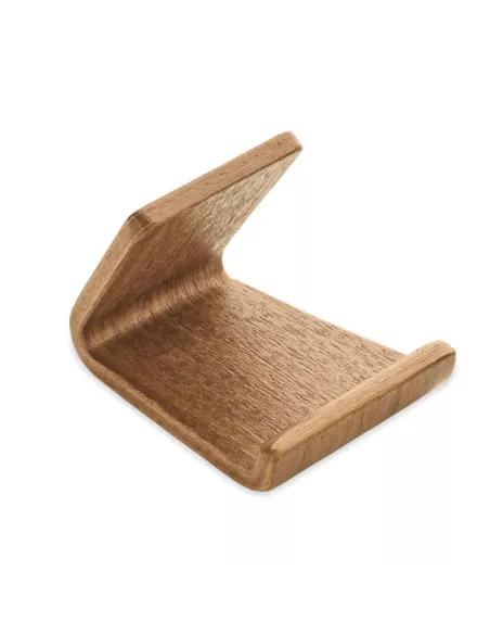 Soporte teléfono madera nogal HOLD