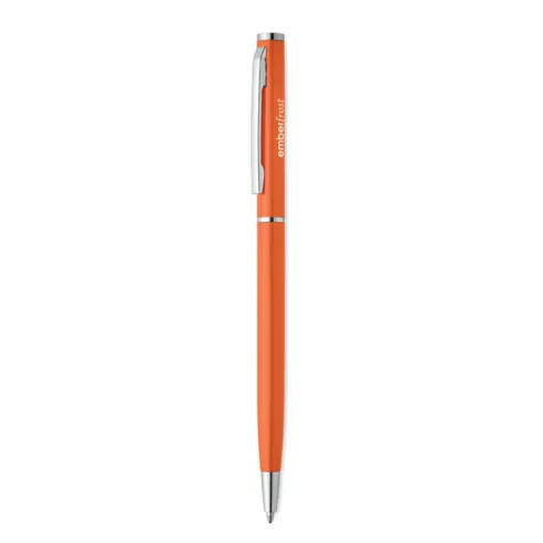Recycled aluminium ball pen NIMES
