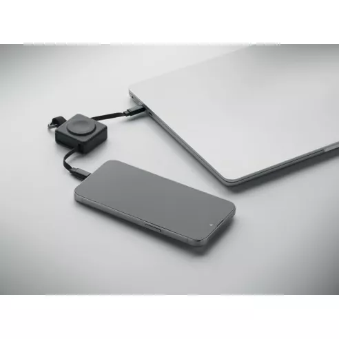 Cable USB-C retráctil de 100 W SKILFUL