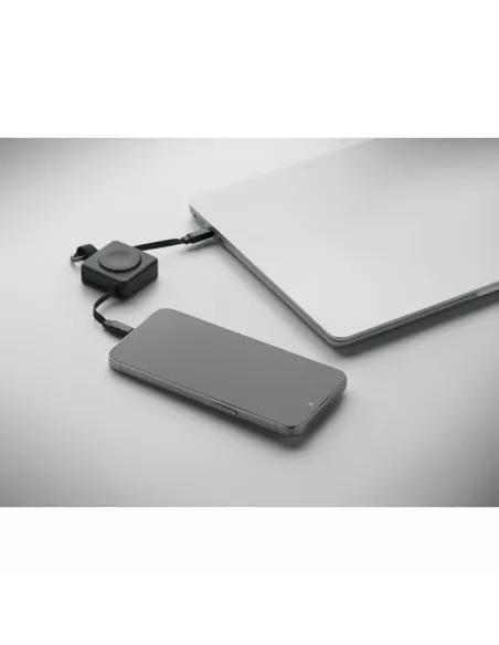 Cable USB-C retráctil de 100 W SKILFUL