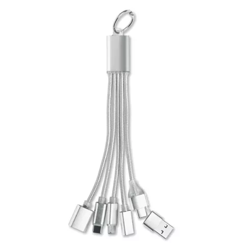 Llavero cable de carga 5 en 1 HUBLUE