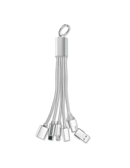 Llavero cable de carga 5 en 1 HUBLUE