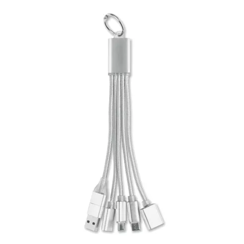 Llavero cable de carga 5 en 1 HUBLUE