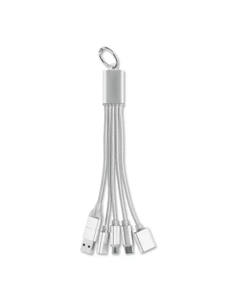 Llavero cable de carga 5 en 1 HUBLUE