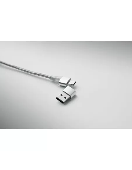 5-in-1 charging cable keyring HUBLUE