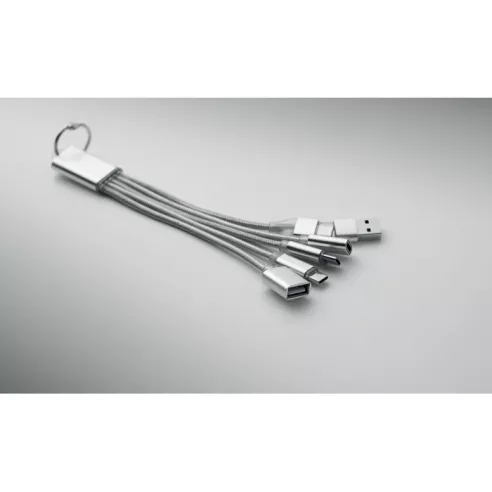 Llavero cable de carga 5 en 1 HUBLUE