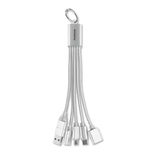 Llavero cable de carga 5 en 1 HUBLUE