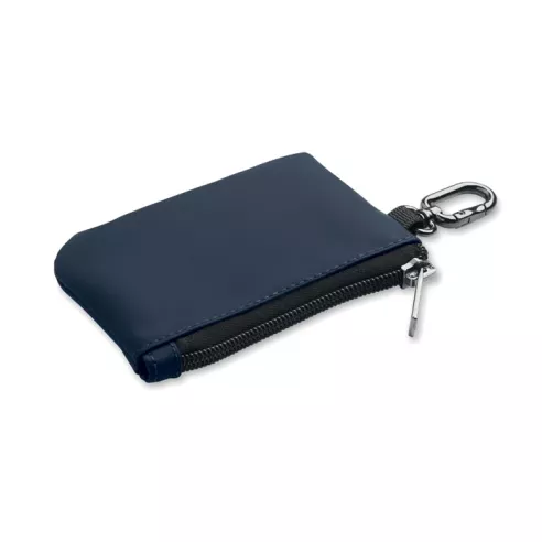 Cartera llavero PU y mosquetón GUARDO