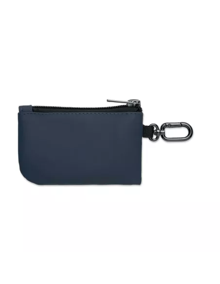 Cartera llavero PU y mosquetón GUARDO