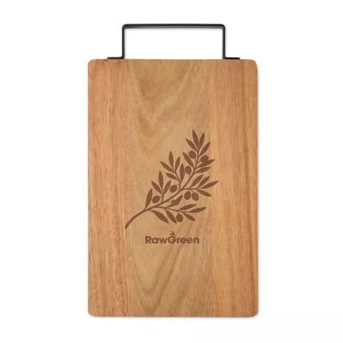 Acacia board with steel handle ASTA
