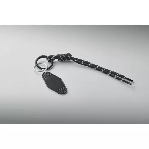 Braided rope with tag keyring KEYBRAID