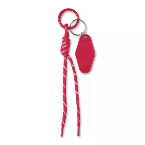 Braided rope with tag keyring KEYBRAID