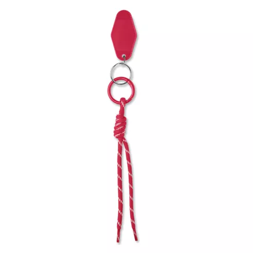 Braided rope with tag keyring KEYBRAID