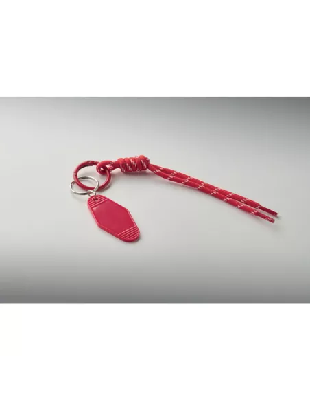 Braided rope with tag keyring KEYBRAID