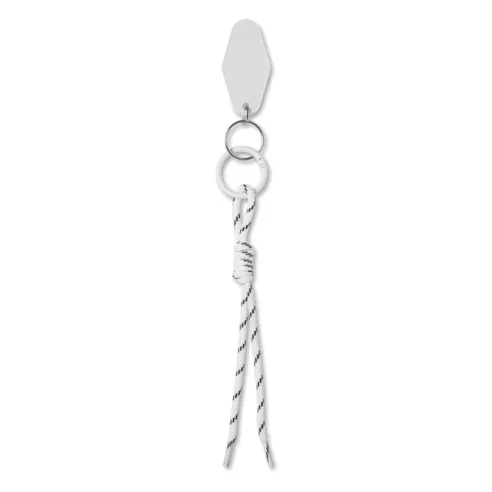 Braided rope with tag keyring KEYBRAID