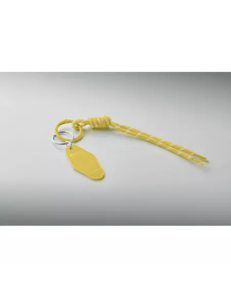 Braided rope with tag keyring KEYBRAID
