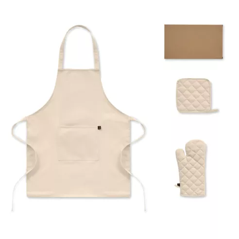 Recycled cotton kitchen set GALA SET