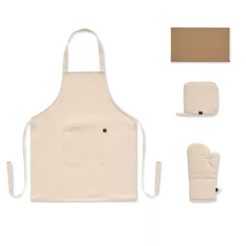 Set cocina algodón reciclado GALA SET