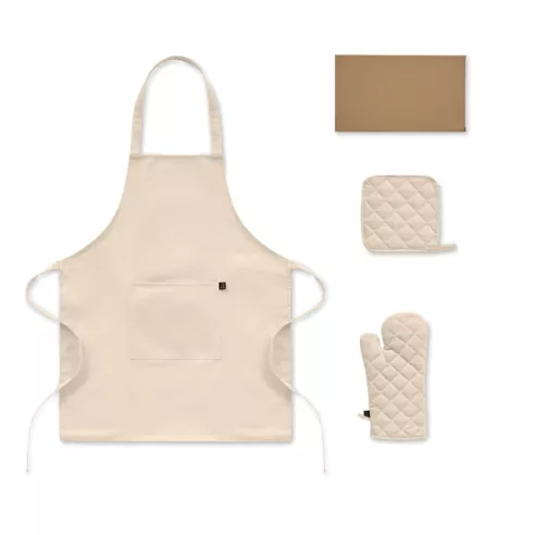 Set cocina algodón reciclado GALA SET