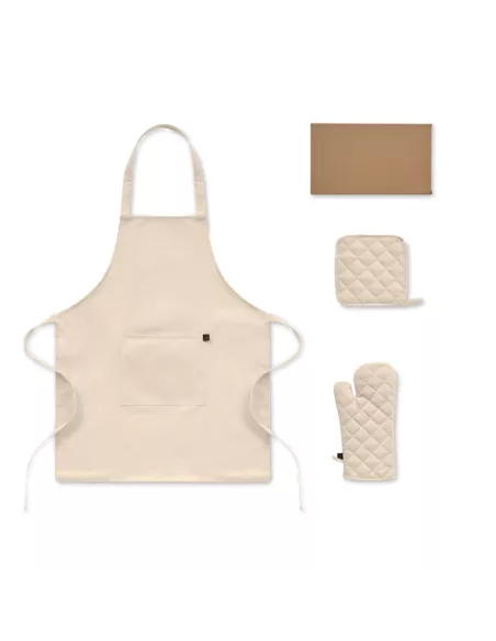 Recycled cotton kitchen set GALA SET