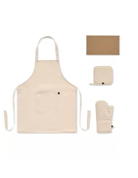 Set cocina algodón reciclado GALA SET