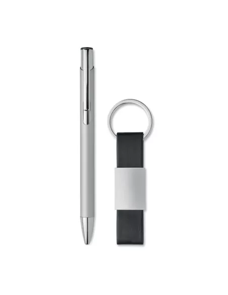 Ball pen & PU Keyring set ESCRI SET