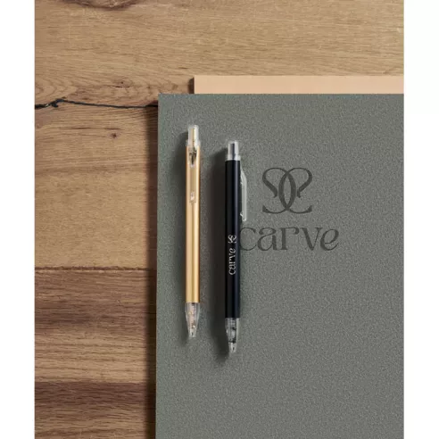 Recycled aluminium ball pen NOSTA