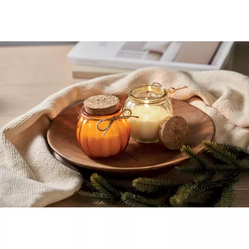 Vela cera vegetal de vainilla PUMKIN