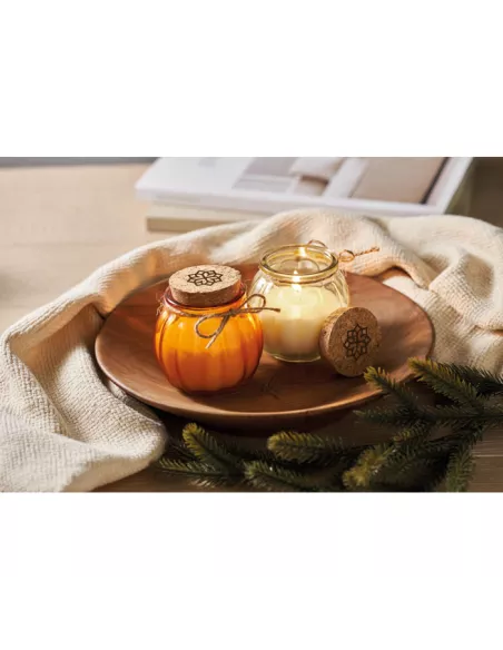 Vanilla plant based wax candle PUMKIN