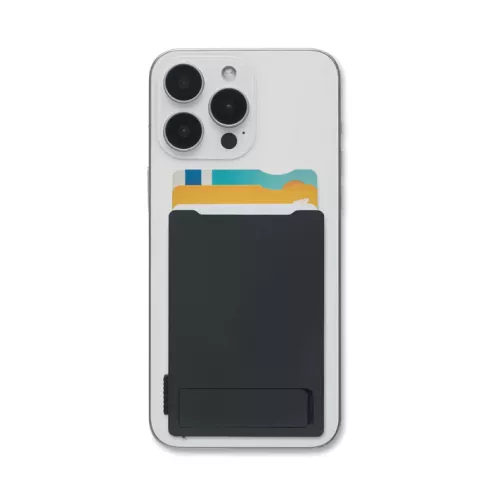 Magnetic cardholder & stand MACARD