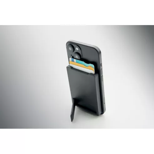 Magnetic cardholder & stand MACARD