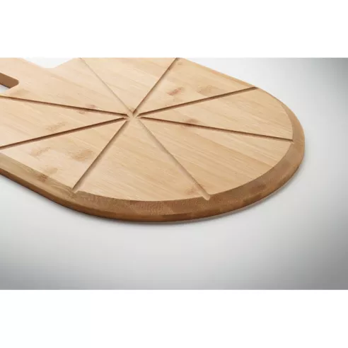 Bamboo pizza board & cutter NAPOLITANA