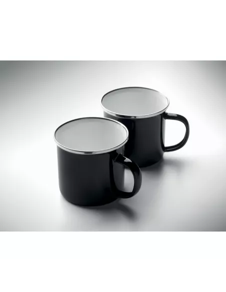 Fleece blanket & 2 mugs set AGRADABLE