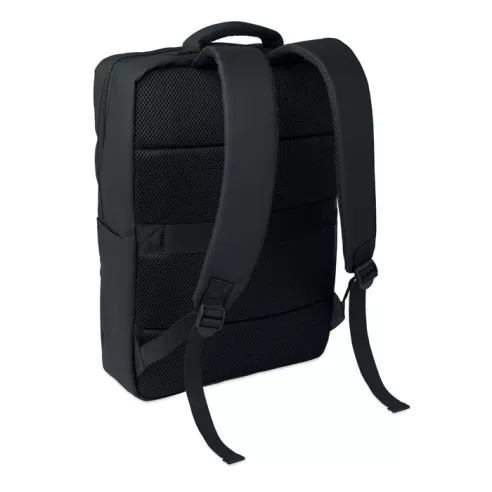 15" PU RPET laptop backpack METRO