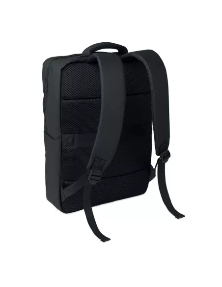15" PU RPET laptop backpack METRO