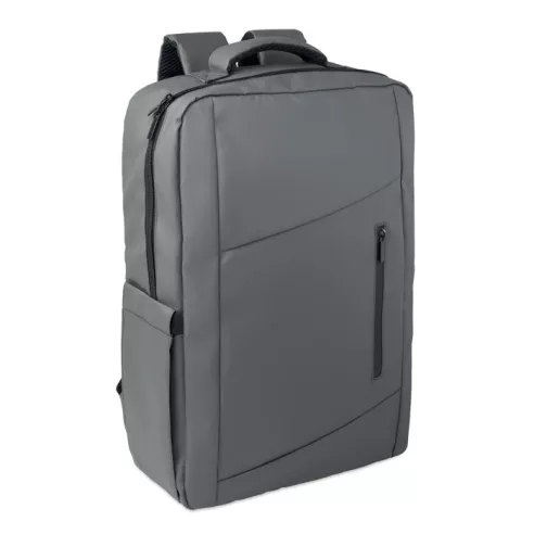 15" PU RPET laptop backpack METRO