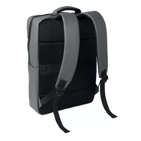 15" PU RPET laptop backpack METRO