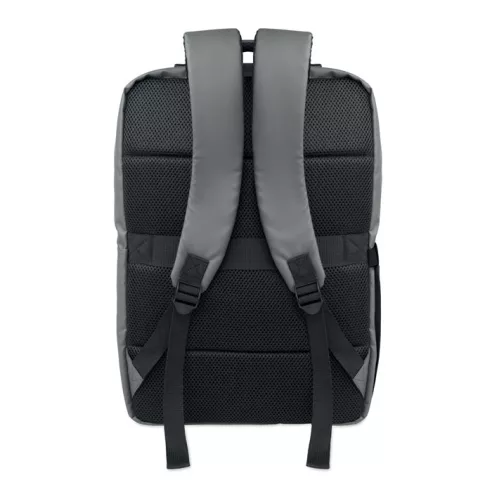 15" PU RPET laptop backpack METRO